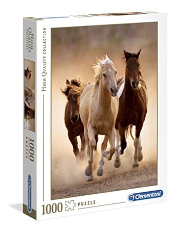 Clementoni Running Horses Puzzle 1000Piece