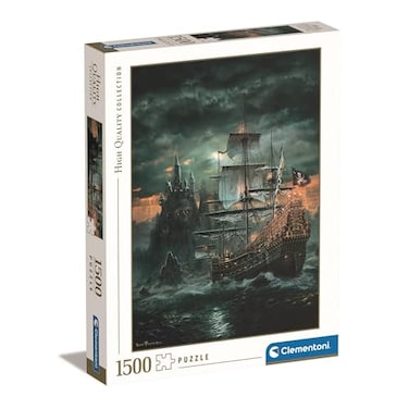 Clementoni 316823 Clementoni31682 CollectionThe Pirate Ship1500 Pieces MultiColour