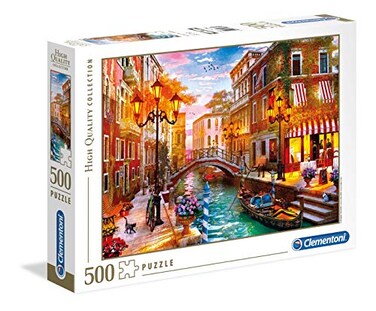 Clementoni 35063 Collection Puzzle for Children and AdultsSunse Over Venice500 Pieces