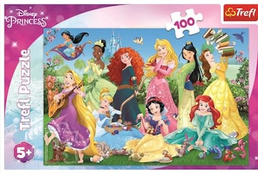 Trefl 16417 Charming Princesses 100 Pieces Jigsaw Puzzles for Kids