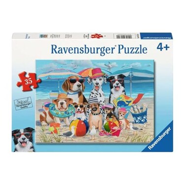 Ravensburger Beach Buddies 35 Piece Puzzle KidFriendly Design Perfect Interlocking Fit Ideal for Ages 4 and Up Great for Developing Skills