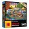 RoseArt Kodak Premium Shiny Happy Campers 1000 Piece Jigsaw Puzzle for Adults