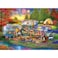 RoseArt Kodak Premium Shiny Happy Campers 1000 Piece Jigsaw Puzzle for Adults