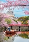 Clementoni CollectionHimeji Castle in Spring1000 PiecesPuzzle Vertical Fun for Adults Made in Italy Multicoloured 39819