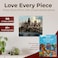CRAFTHUB Harry Potter Puzzle Hogwarts Castle A3 Size Wooden Jigsaw Puzzles for Adults 158 Unique Shaped Pieces Officially Licensed Merchandise 108 x 125