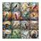 PICKFORU Stained Glass Puzzles for Adults 1000 Pieces Bird Puzzles for Adults Flower with Cardinal Bird Parrot Hummingbird Impossible Hard Challenging Jigsaw Puzzles