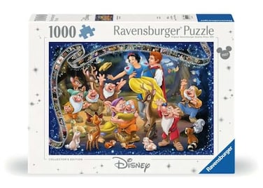 Ravensburger Disney Collectors Edition Snow White 1000 Piece Jigsaw Puzzle for Adults 12000310 Handcrafted Tooling Made in Germany Every Piece Fits Together Perfectly