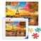 Ravensburger Evening in Paris 500 Piece Jigsaw Puzzle Stunning Vivid Imagery of Paris at Dusk Bold Colors Inspiring Scene Ideal Gift Frameable Art ScreenFree Fun Puzzles for Adults