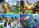 Ravensburger Minecraft 4x100 Piece Jigsaw Puzzle Bumper Pack