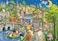 Ravensburger Mother Gooseville 1000Piece Jigsaw Puzzle Premium LinenStructured Paper Enchanting Nursery Rhyme Scenes by Ingrid Slyder EcoConscious Construction