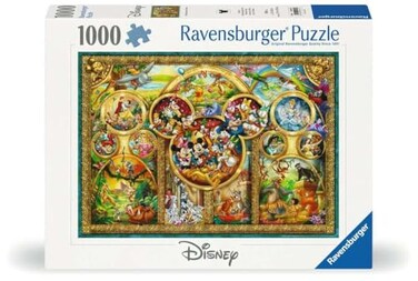 Ravensburger The Best Disney Themes 1000 Piece Jigsaw Puzzle Iconic Beloved Characters Premium Quality Printing
