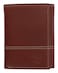 Timberland Mens Genuine Leather Rfid Blocking Trifold Wallet Cognac One Size