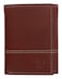 Timberland Mens Genuine Leather Rfid Blocking Trifold Wallet Cognac One Size