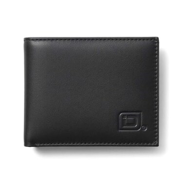 ID Stronghold Extra Capacity Bifold Wallet for Men RFID Blocking Genuine Leather Wallet