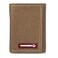 WOLVERINE Mens Trifold Wallet RFID Blocking Canvas Work Guardian CottonChestnut One Size