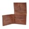 Fossil Mens Wallet Derrick Leather RFIDBlocking Execufold Trifold Wallet Brown