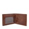 Fossil Mens Wallet Ryan Leather RFIDBlocking Bifold Wallet with Flip ID Brown