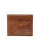Fossil Mens Wallet Ryan Leather RFIDBlocking Wallet Bifold Passcase with Removable Card Case Brown