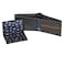 Nautica Mens Bifold Leather Wallet RFID Blocking ID Window Card Slots Organization Durable Stylish Two Tone BlackCognac