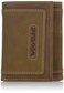 WOLVERINE Mens RFID Blocking Trifold Wallet Rigger RuggedBrown One Size