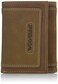 WOLVERINE Mens RFID Blocking Trifold Wallet Rigger RuggedBrown One Size