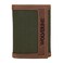 WOLVERINE Mens Trifold Wallet RFID Blocking Work Brown CanvasLeatherBlackOlive One Size
