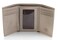 Stealth Mode Trifold Leather Wallet for Men with RFID Blocking Grey