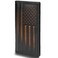 DK86 USA Flag Long Wallet For Men Full Grain Leather with Hand Burnished Rfid Blocking Rodeo Wallet Bifold Wallet American Flag Wallet