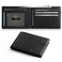 RUNBOX Wallet for Men Slim Leather Bifold RFID Blocking Minimalist Front Pocket Design with Gift Box