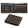 RUNBOX Wallet for Men Slim Leather Bifold RFID Blocking Minimalist Front Pocket Design with Gift Box