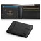 RUNBOX Wallet for Men Slim Leather Bifold RFID Blocking Minimalist Front Pocket Design with Gift Box