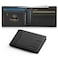 RUNBOX Wallet for Men Slim Leather Bifold RFID Blocking Minimalist Front Pocket Design with Gift Box