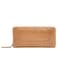 Frye Melissa Zip Wallet Beige One Size