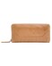Frye Melissa Zip Wallet Beige One Size