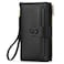 SENDEFN SENDFN Large Womens Wallet Leather RFID Blocking Multi Card Organizer Wristlet