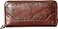 Frye Melissa Zip Wallet Cognac One Size