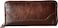 Frye Melissa Zip Wallet Dark Brown One Size
