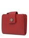 Timberland Womens Leather Rfid Small Indexer Wallet Billfold Red One Size