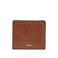 Fossil Womens Wallet Logan Leather Wallet RFID Blocking Small Bifold Brown