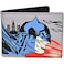 Concept One DC Comics Batman Bifold Wallet in a Decorative Tin Case Multi