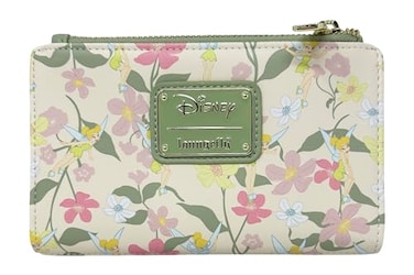 Loungefly Tinkerbell Floral Wallet Disney Licensed Peter Pan