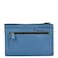 Anna by Anuschka Hand Painted Womens Genuine Leather Organizer Wallet On a StringTurtle Reef Sapphire