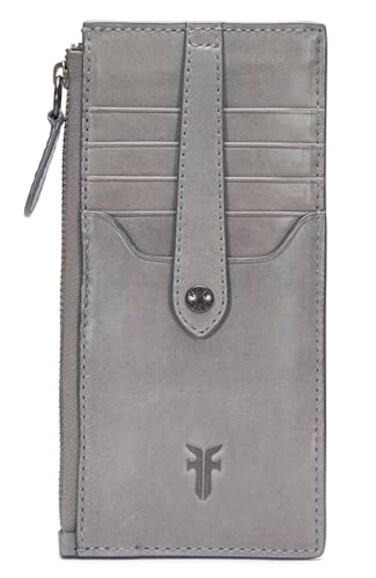 Frye Womens Melissa Snap Card Wallet Shadow One Size