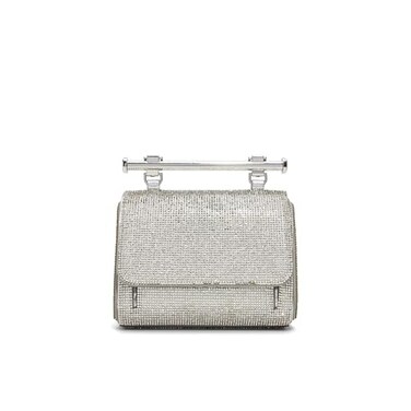Aldo Womens Blingchic Top Handle Bag Silver