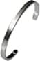 TAVARAT Cuff Bracelet for men bangle for Men Silver Tps136svs