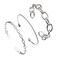 Maya J Harmony Trio Bracelets Stack of 3 White