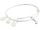 Alex and Ani Initial J Charm Bangle