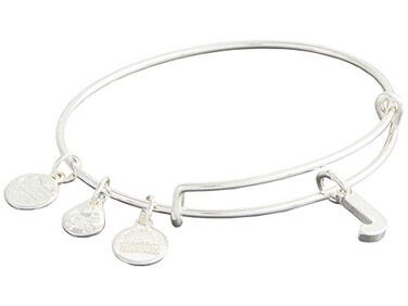 Alex and Ani Initial J Charm Bangle