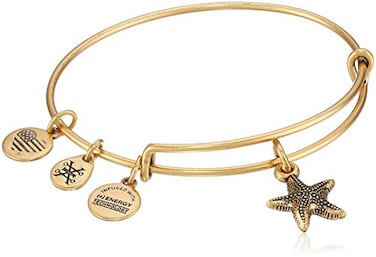 Alex and Ani Starfish Charm Bangle