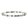 Cherry Tree Collection Small Medium Large Sizes Gemstone Beaded Bracelets For Women and Men 4mm Round Beads Moss Agate Medium